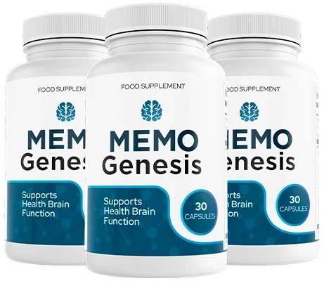 MemoGenesis Popular Package - 90 Days of Cognitive Support - 3 Bottles Memory Formula